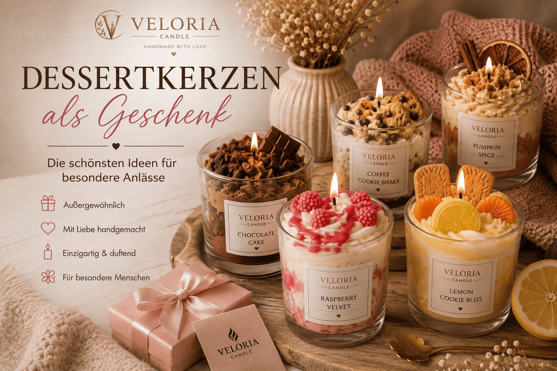 Dessertkerzen kaufen: Warum handgemachte Dessertkerzen das perfekte Geschenk sind