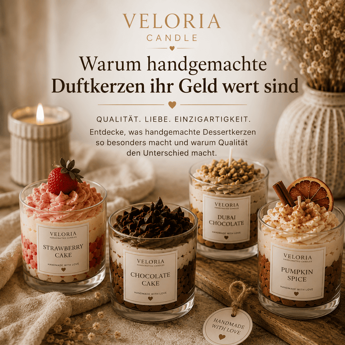 Warum handgemachte Duftkerzen ihr Geld wert sind