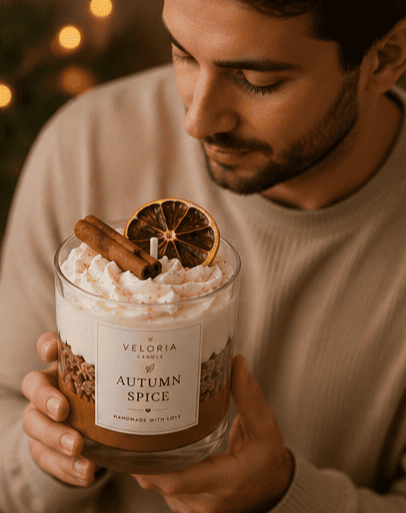 Dessertkerze Autumn Spice - Herbstkerze