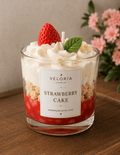 Dessertkerze Strawberry Cake