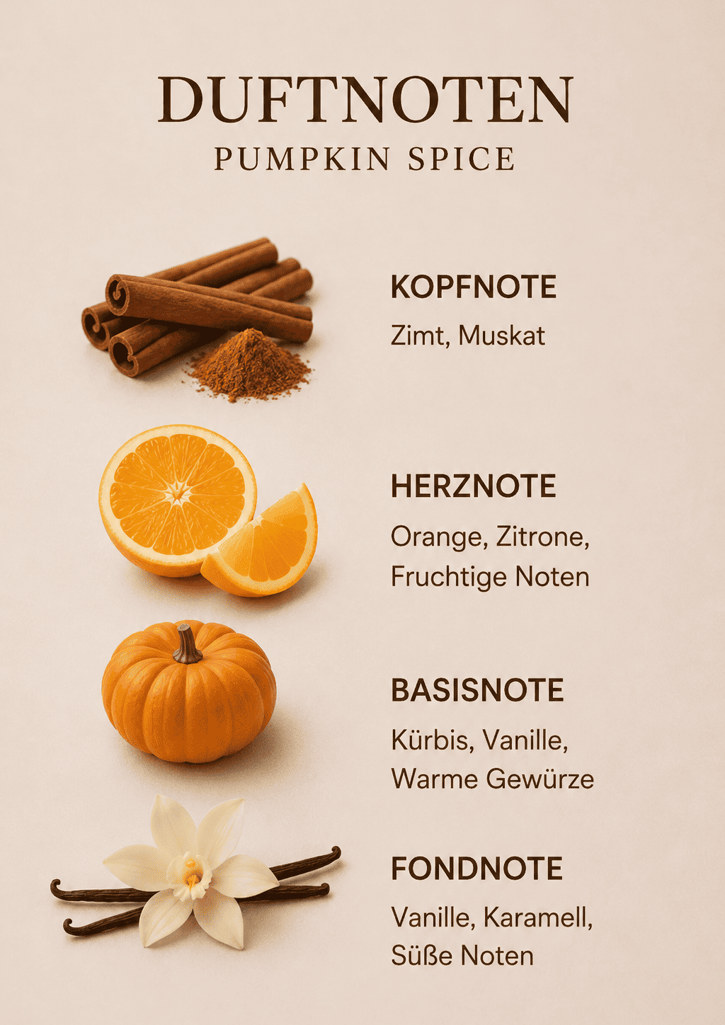 Dessertkerze Pumpkin Spice - Herbstkerze
