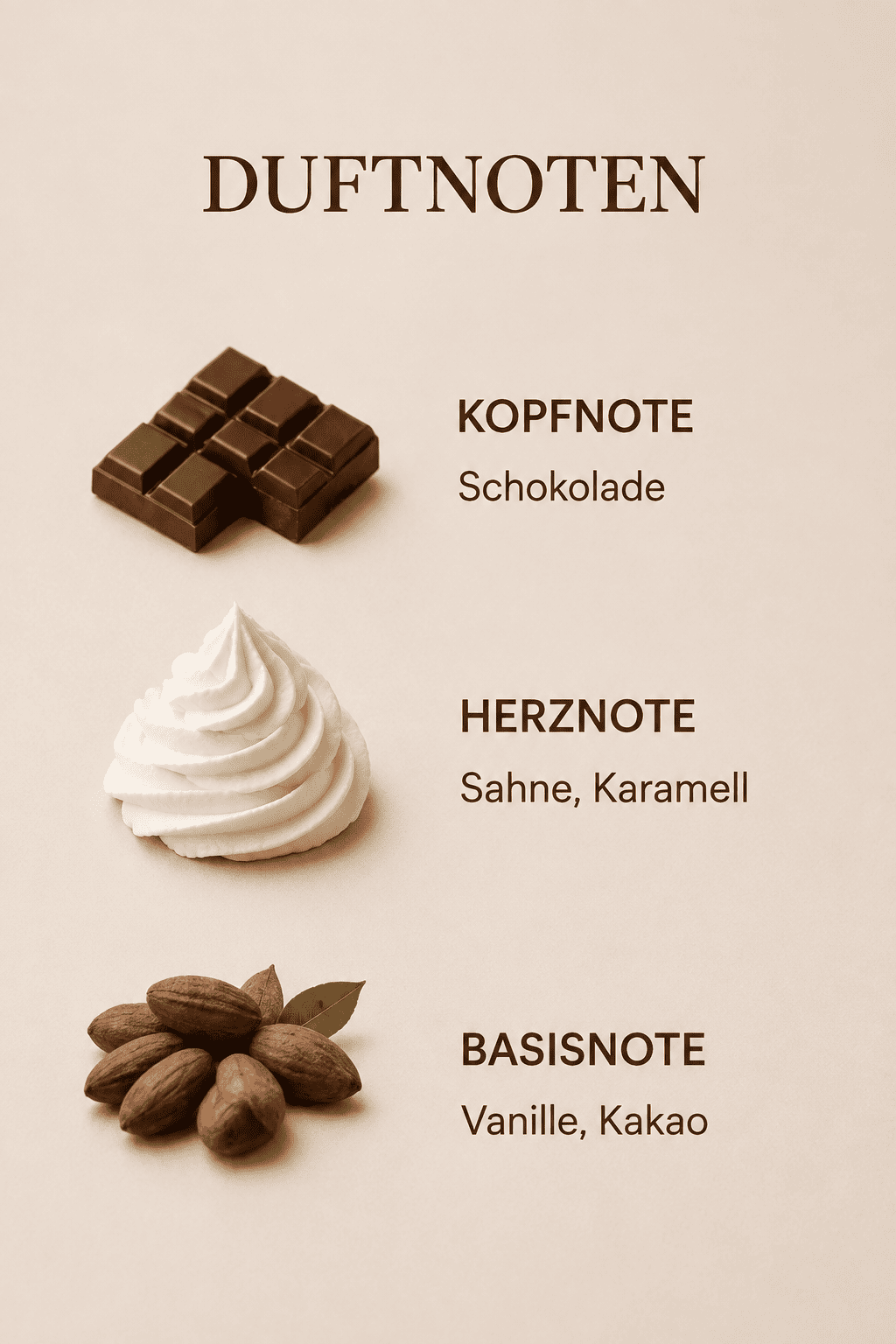 Dessertkerze Chocolate Cake