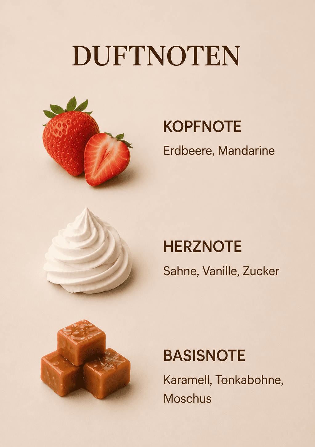 Dessertkerze Strawberry Cake